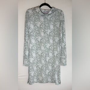 Willow Blossom hooded long sleeve spf dress • Women’s small